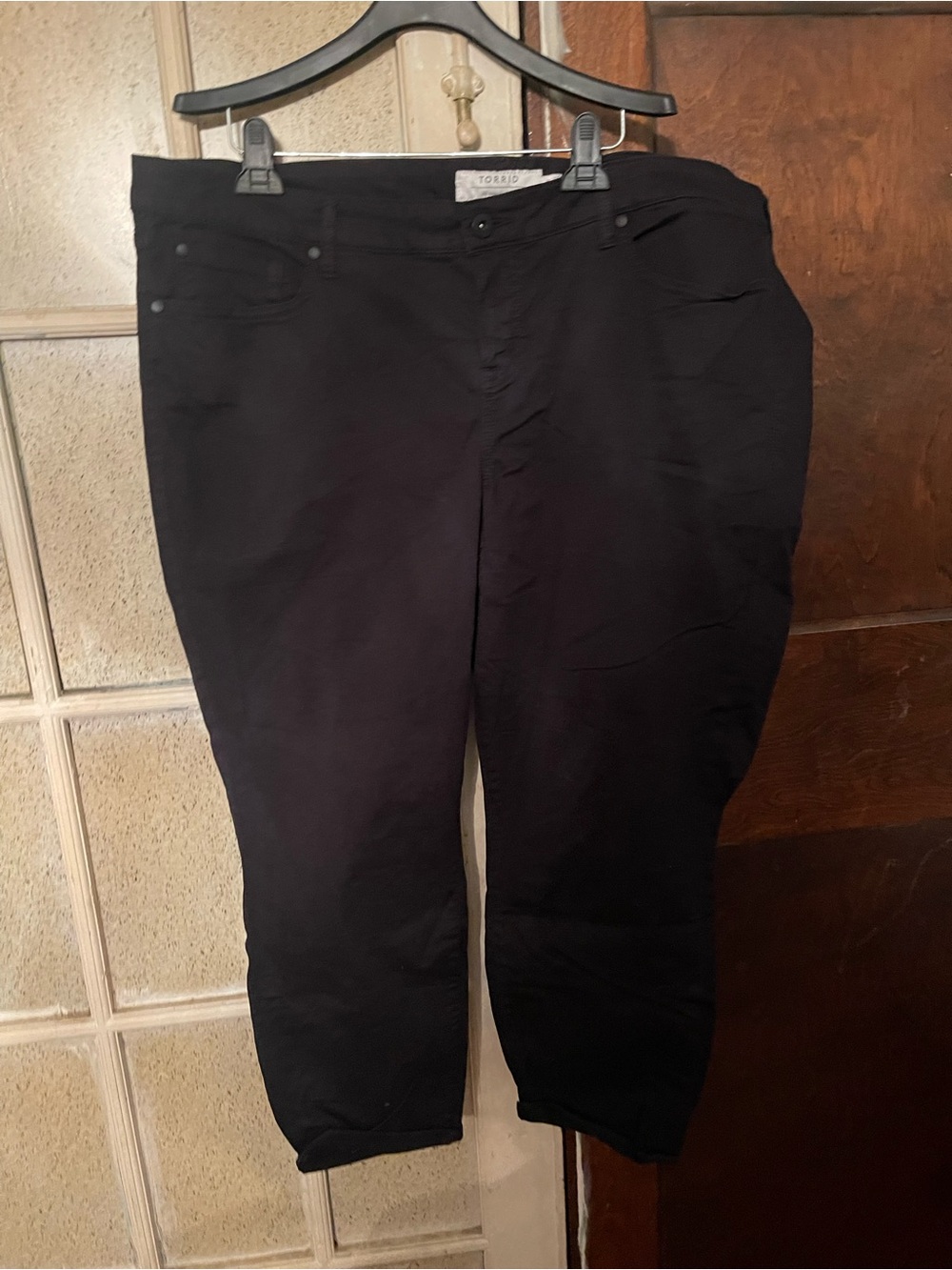 torrid Black Stretch Jeans/Pants - Sz 22